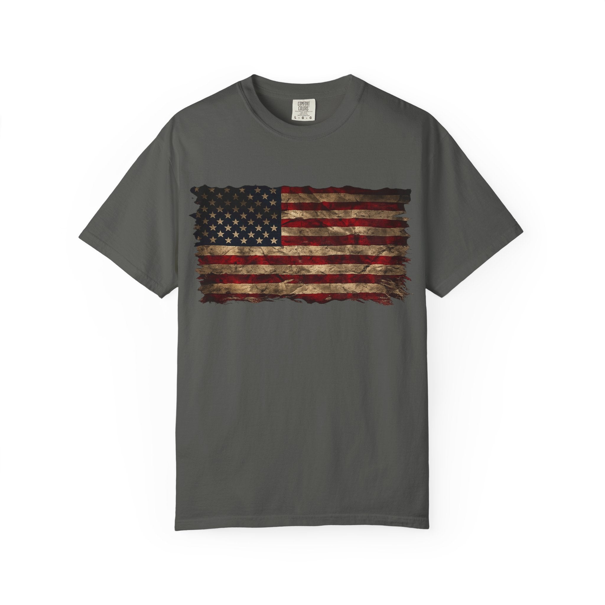 Distressed Flag Unisex Tee