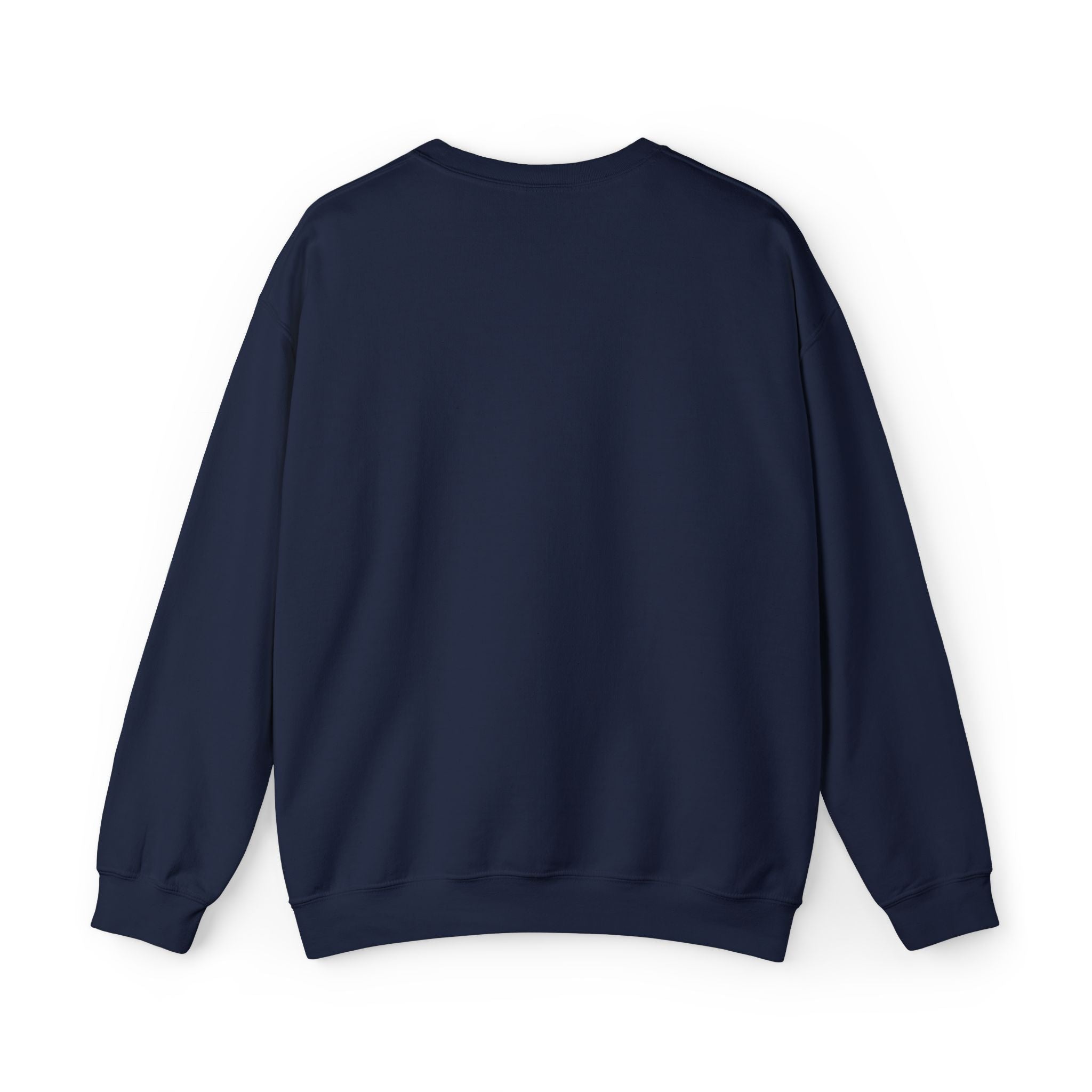 Distressed Flag Crewneck Sweatshirt — Embroidered Vintage American Flag Pullover