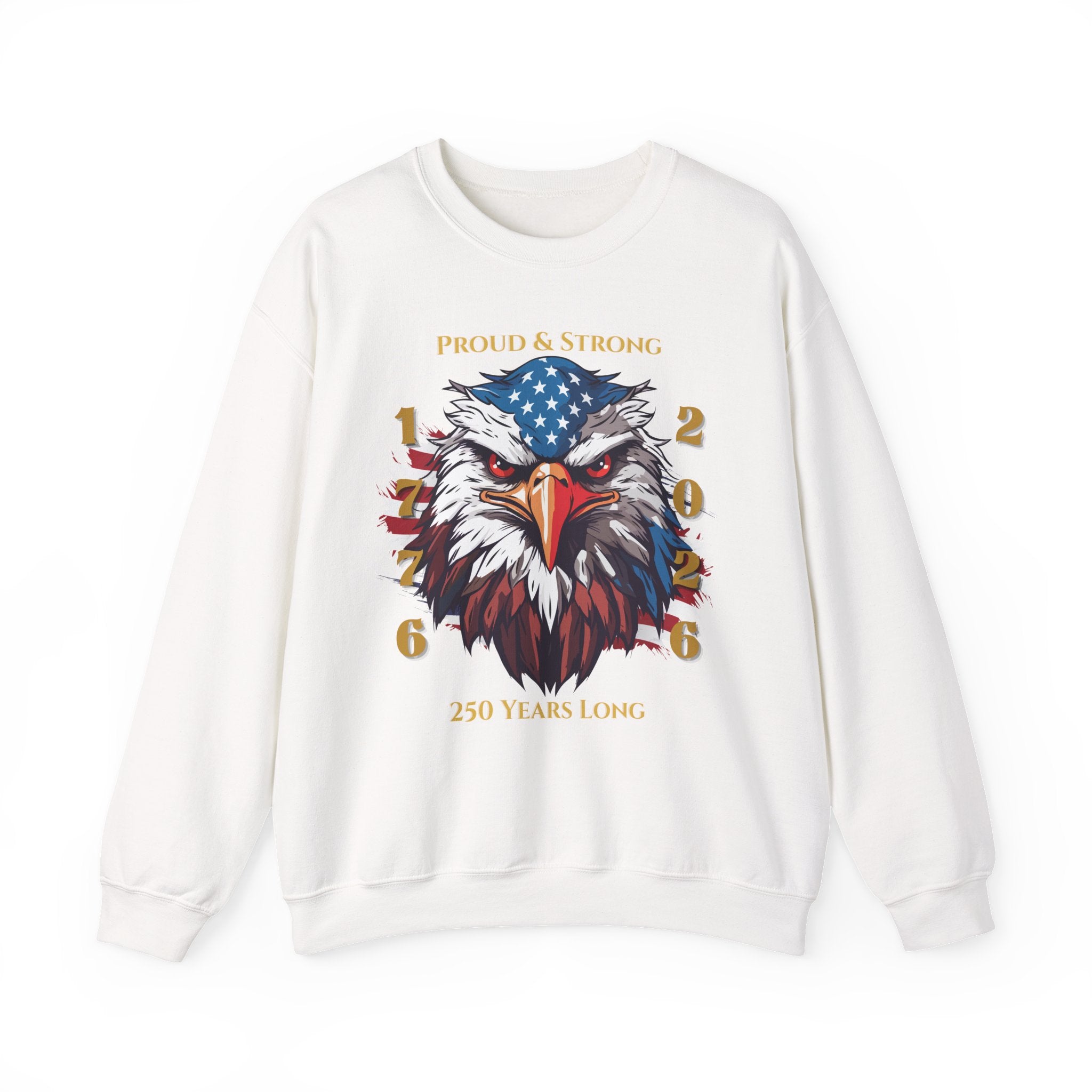 Proud & Strong Crewneck Unisex Sweatshirt