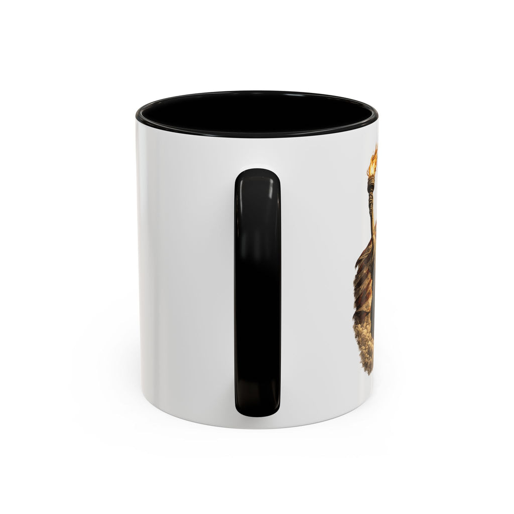 Lady Liberty Ceramic Mug for Coffee Lovers